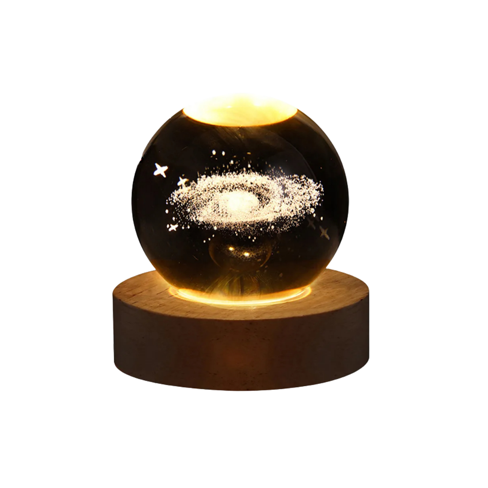 LED Night Galaxy Crystal Ball