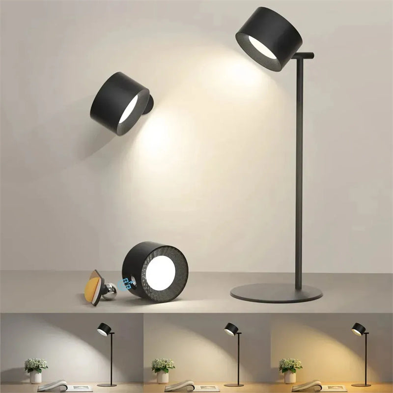 Touchable Magnetic 360 Rotate Wireless Lamp