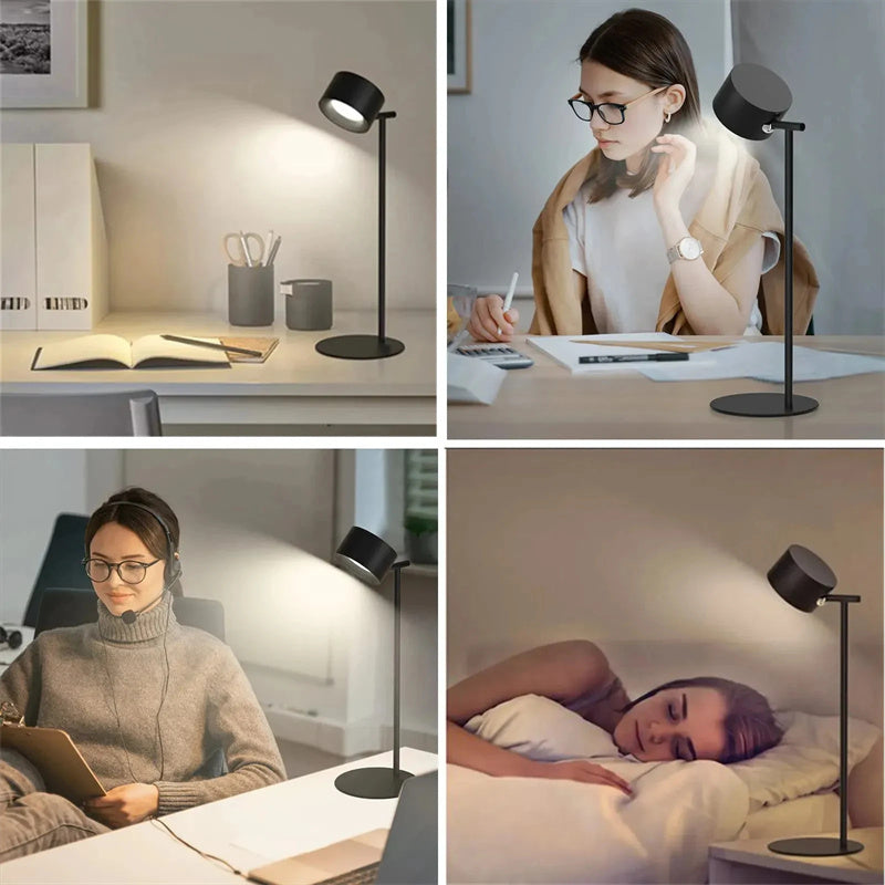 Touchable Magnetic 360 Rotate Wireless Lamp